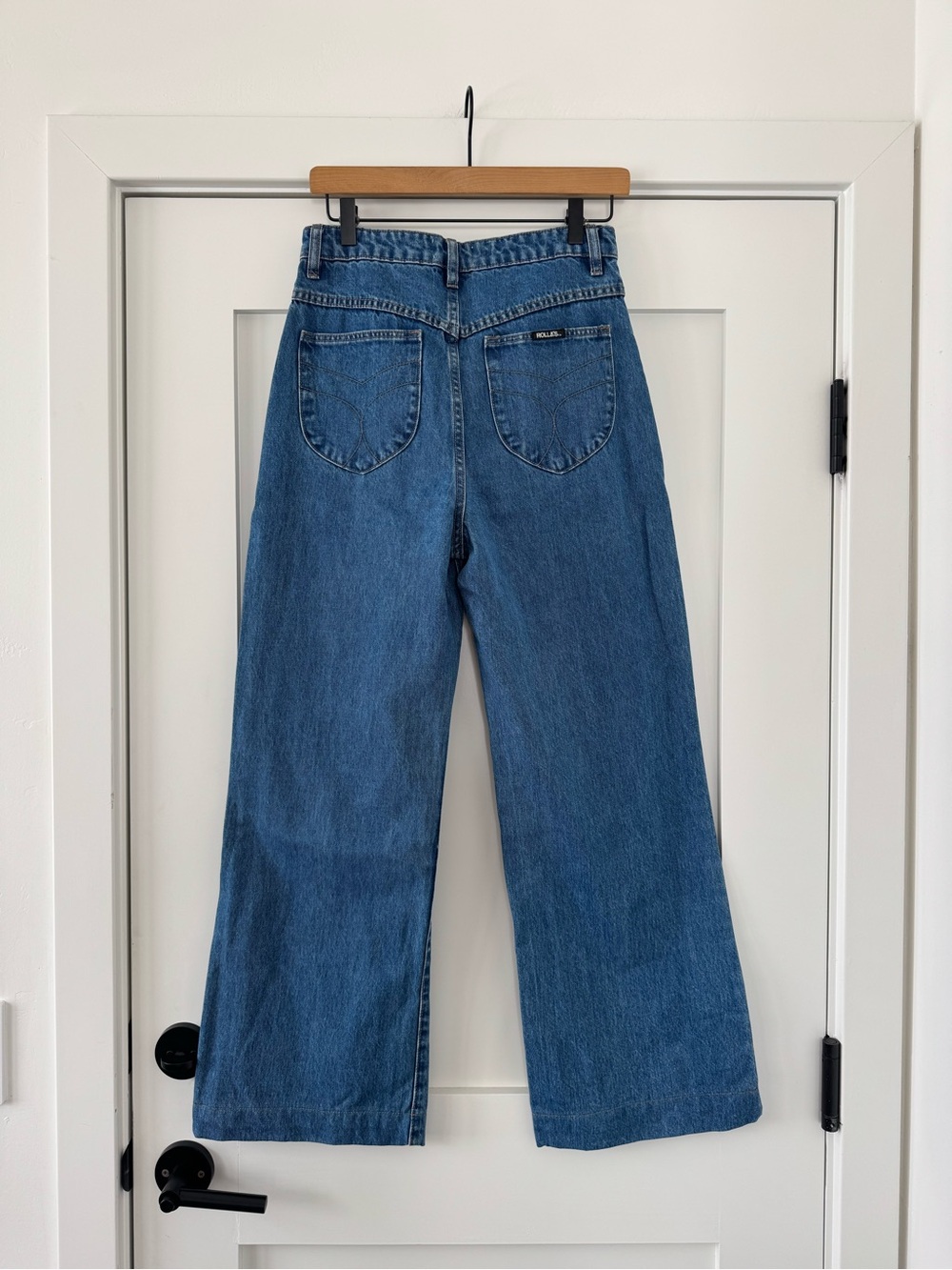 ROLLA'S Wide Leg High-Rise Jeans - Medium Blue - Picture 2 of 5
